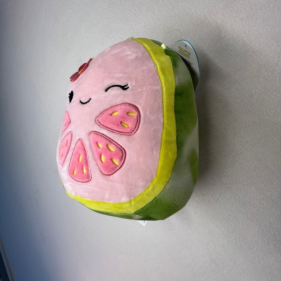 Squishmallows‎ Fruit Plush Toy Pink Guava Flower Stuffed Animal - Picture 2 of 10
